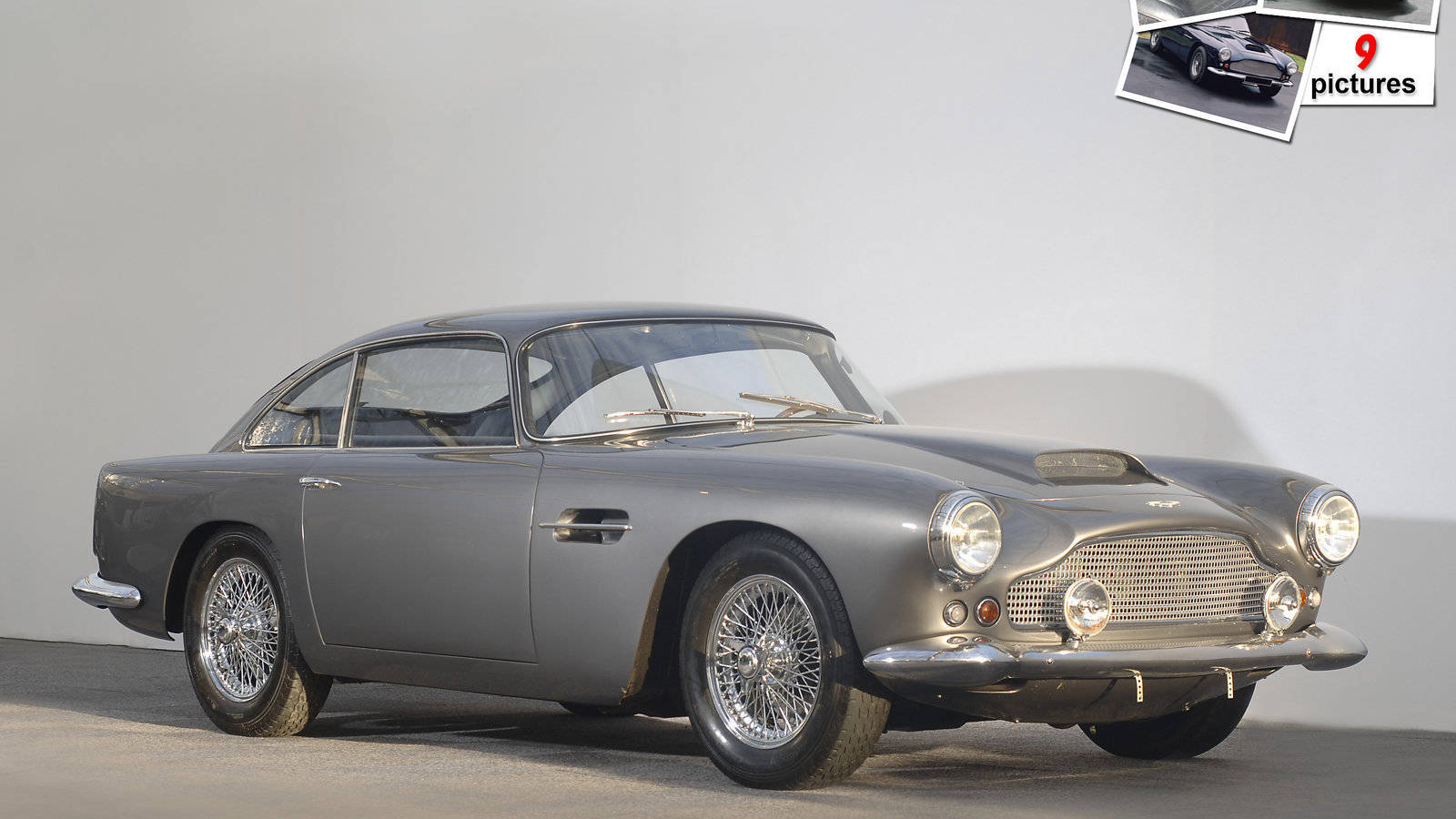 Новая машина Aston Martin db4