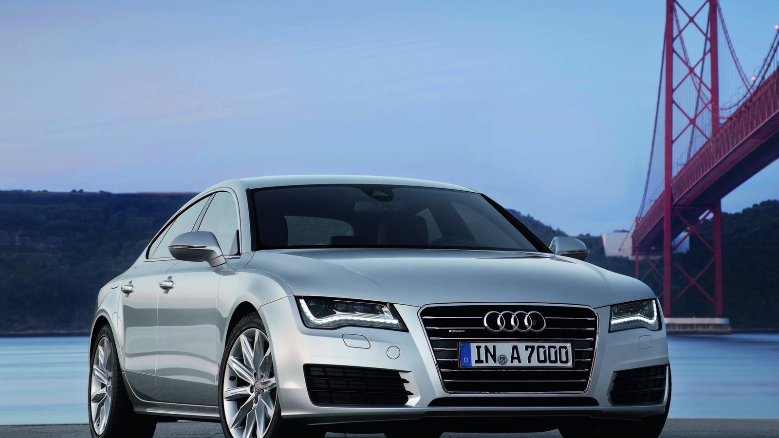 Тест драйв автомобиля Audi a7