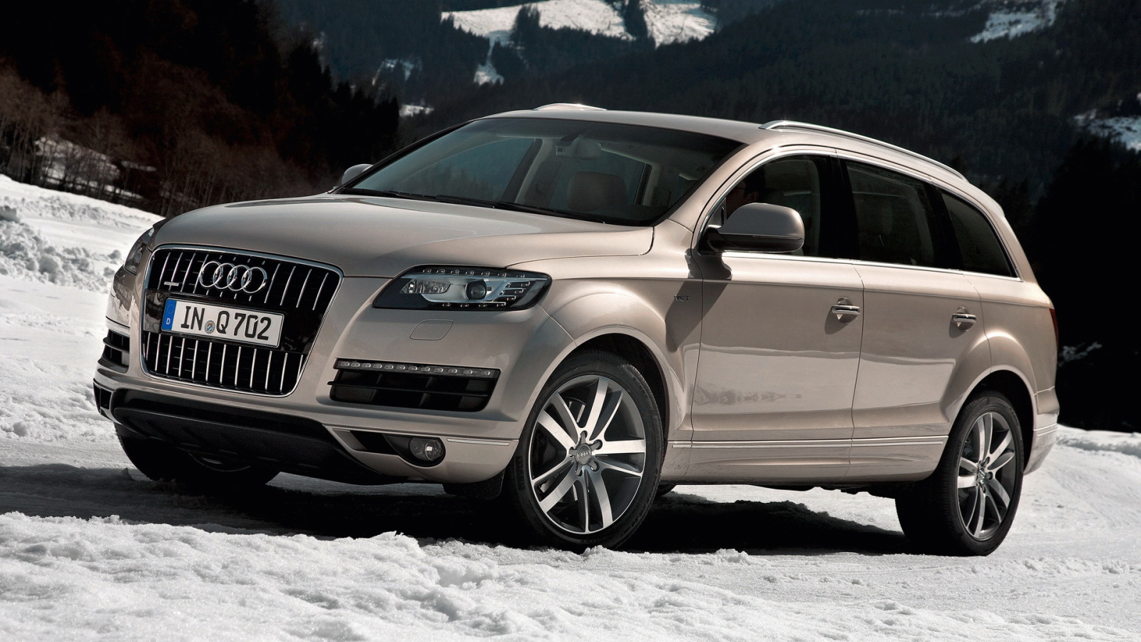 Покоритель горных дорог Audi Q7