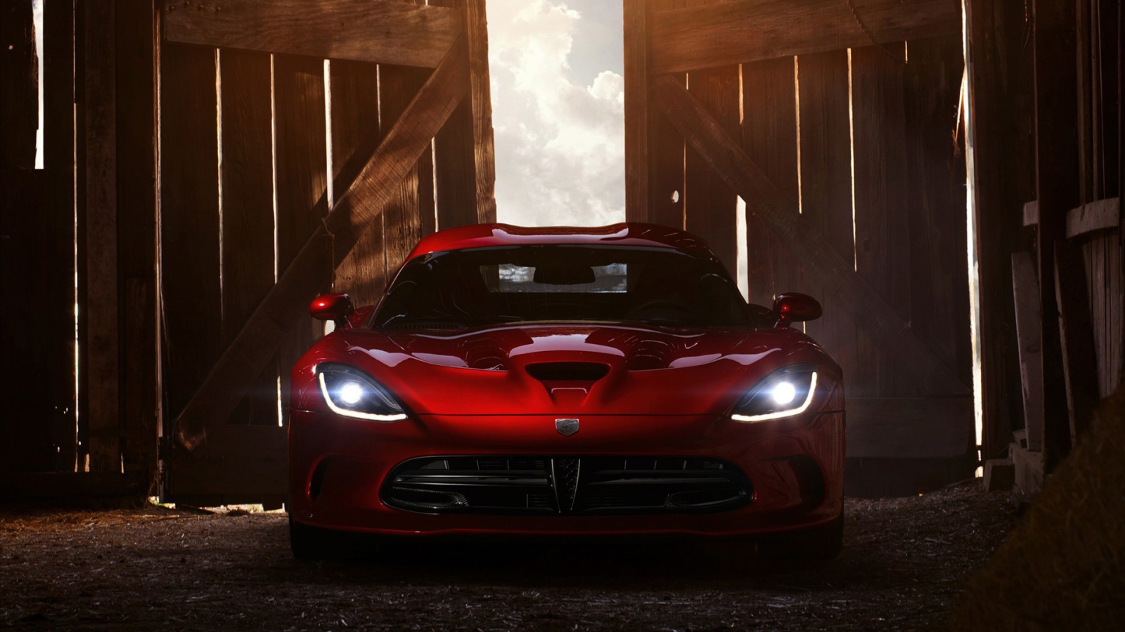 Машина Dodge srt viper