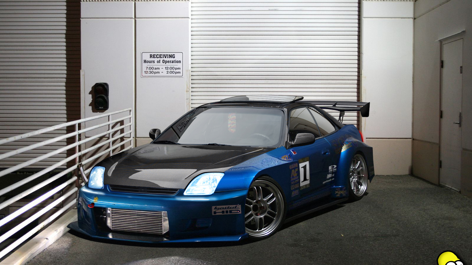 Дизайн автомобиля Honda Prelude club