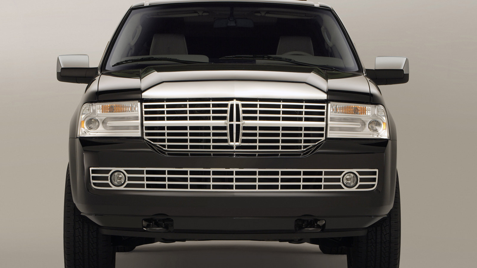 Lincoln Navigator car on the road 