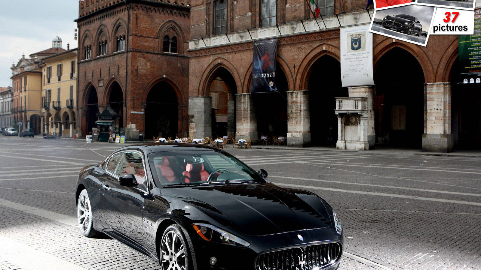 Красивый автомобиль Maserati Granturismo