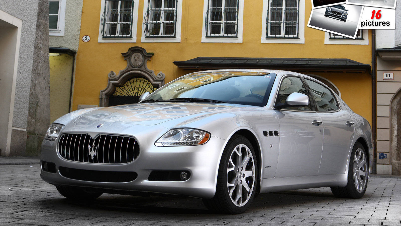 Автомобиль марки Maserati модели Quattroporte