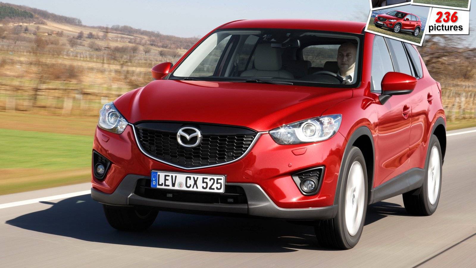 Красивый автомобиль Mazda CX 5 в Москве