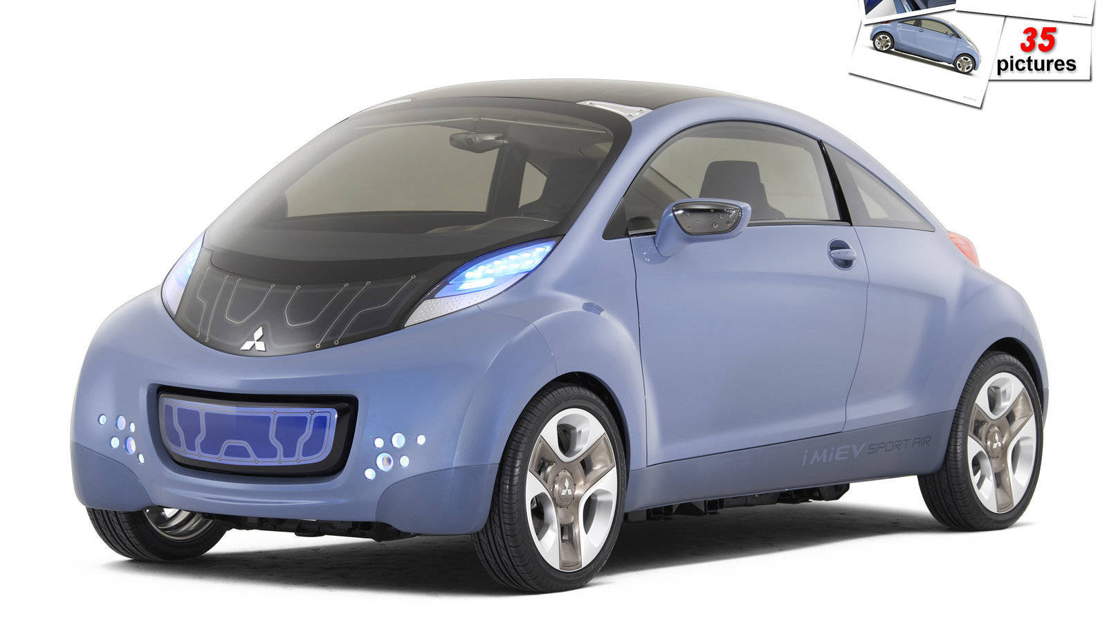 Красивый автомобиль Mitsubishi Electric в Москве