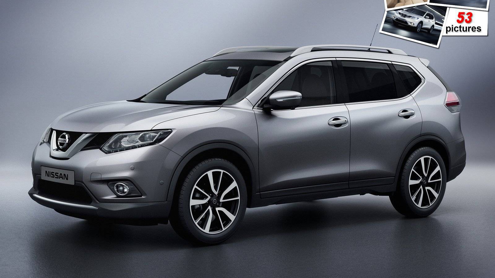 Красивый автомобиль Nissan X-Trail в Москве