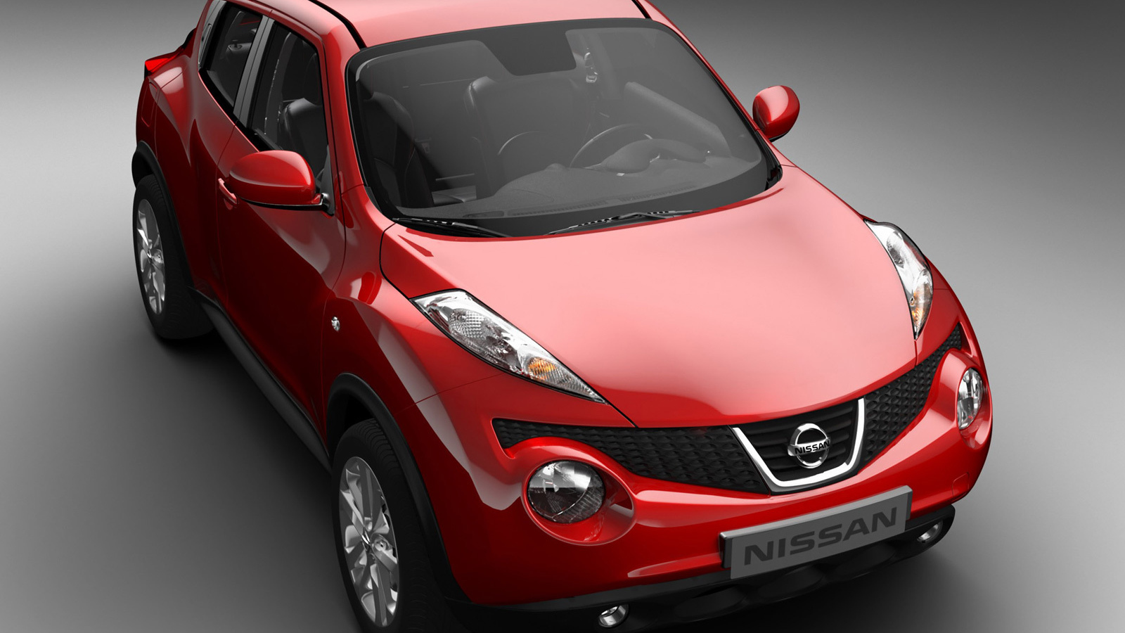 Автомобиль Nissan Juke на дороге