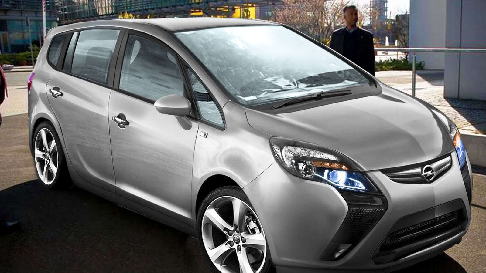 Новая машина Opel Zafira