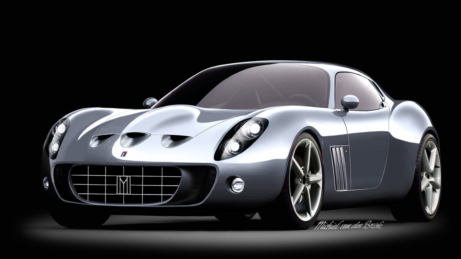 Красивый автомобиль Pontiac Solstice в Москве