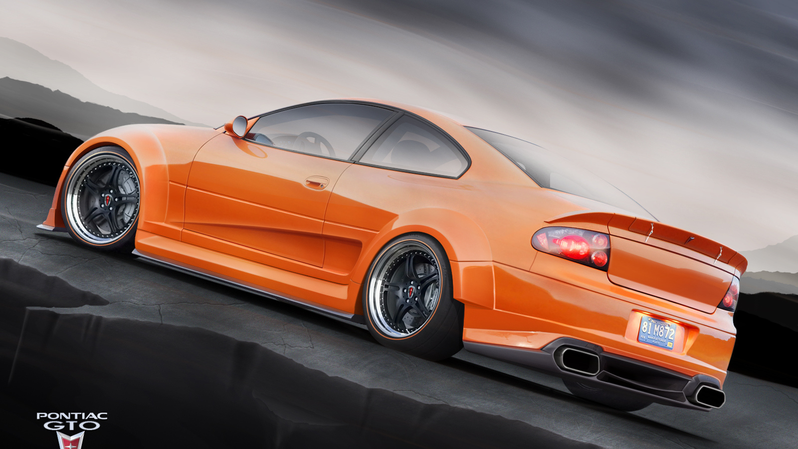 Автомобиль марки Pontiac модели GTO