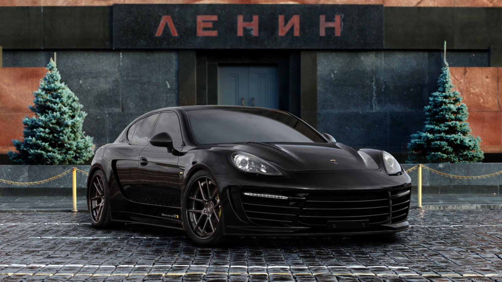 Порш у мавзолея