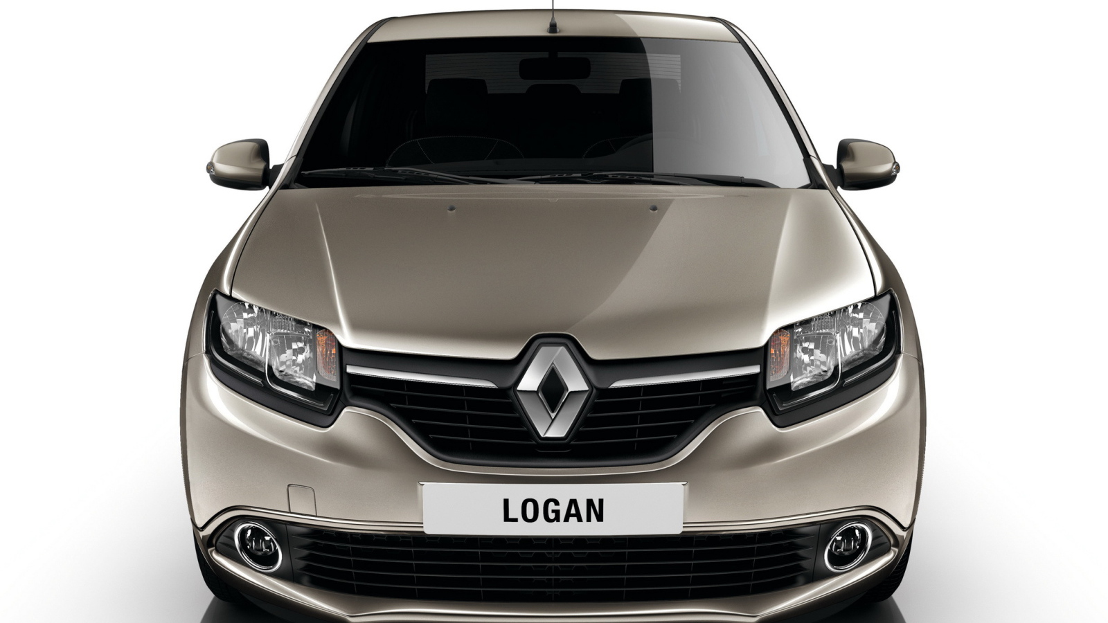 Красивый автомобиль Renault Logan в Москве
