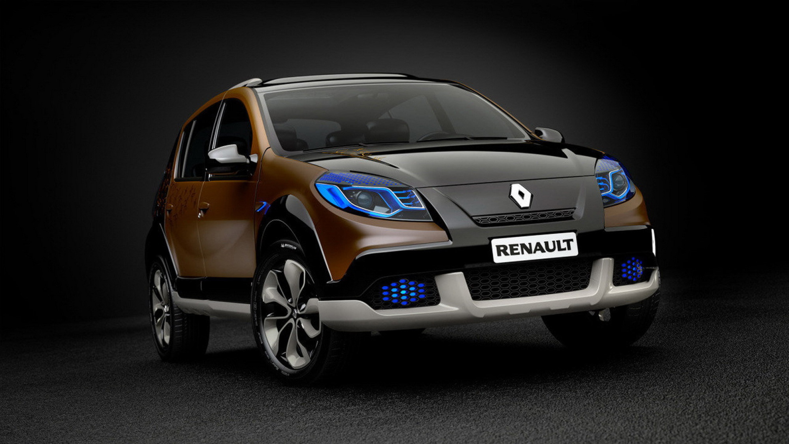 Красивый автомобиль Renault Sandero в Москве