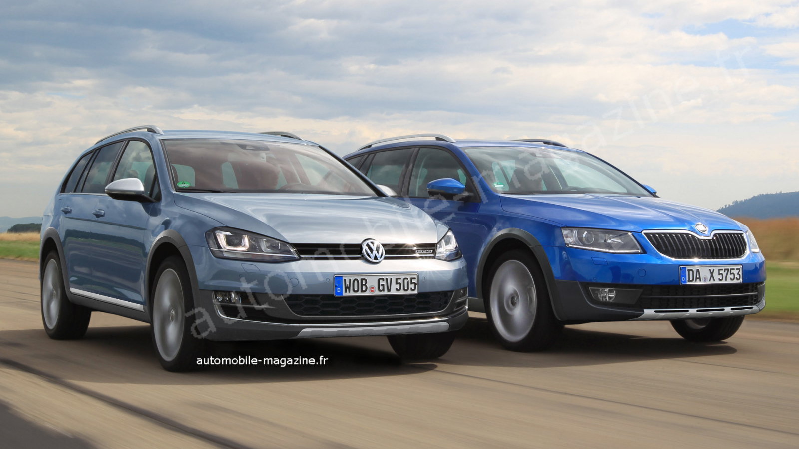 Новый автомобиль Skoda Octavia Scout 2014