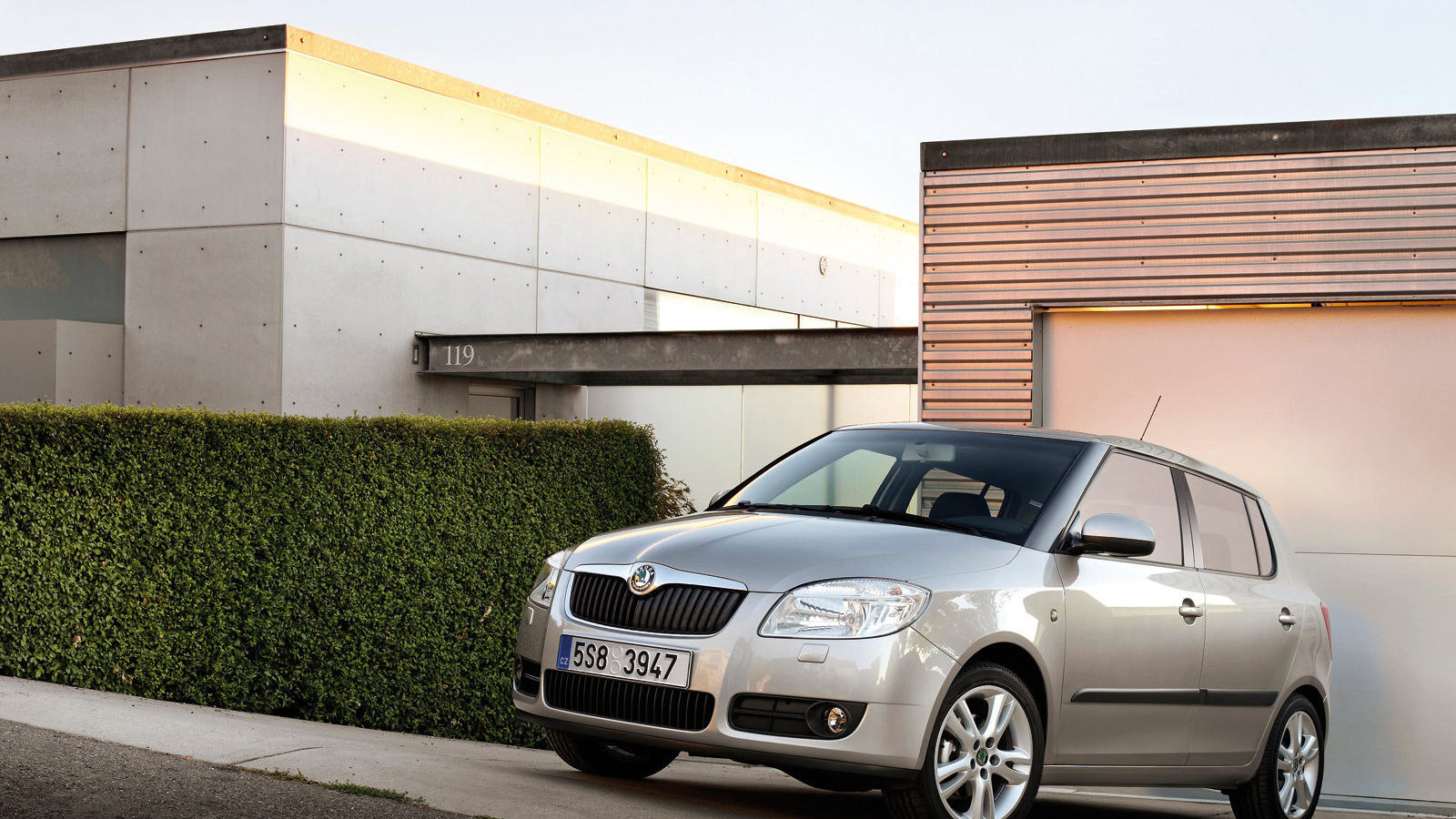 Новая машина Skoda Fabia