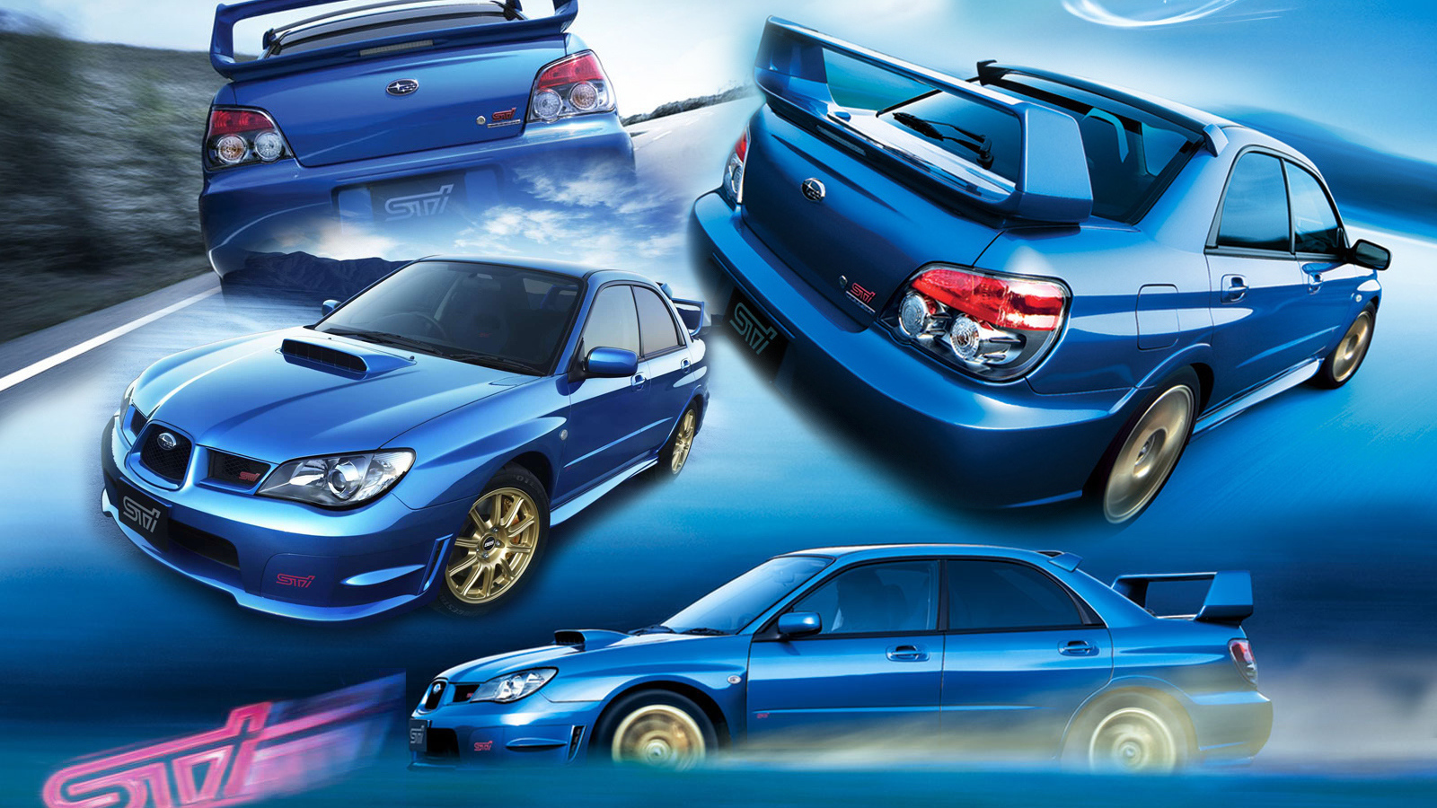 Дизайн автомобиля Subaru Impreza WRX STI