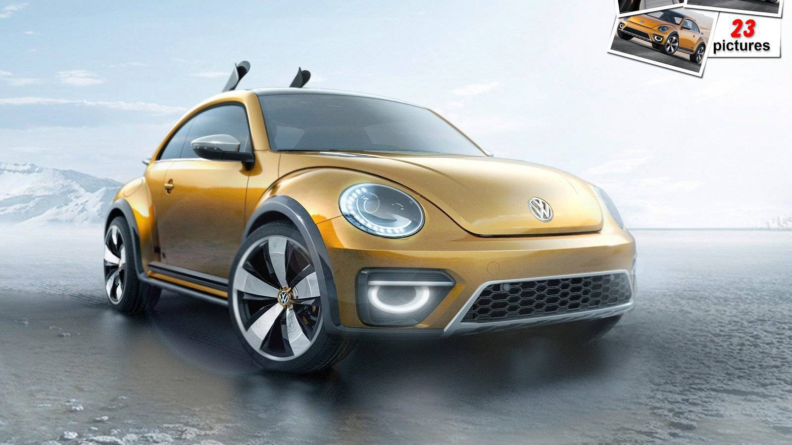 Дизайн автомобиля Volkswagen Beetle Dune 2014