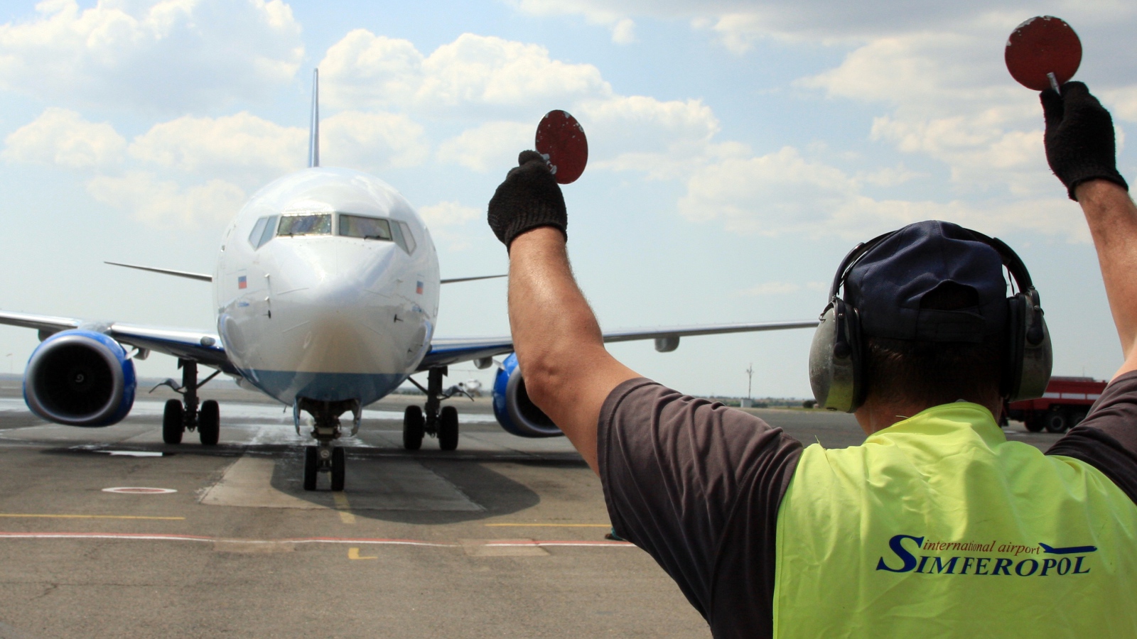 Добролет в аэропорту Симферополя