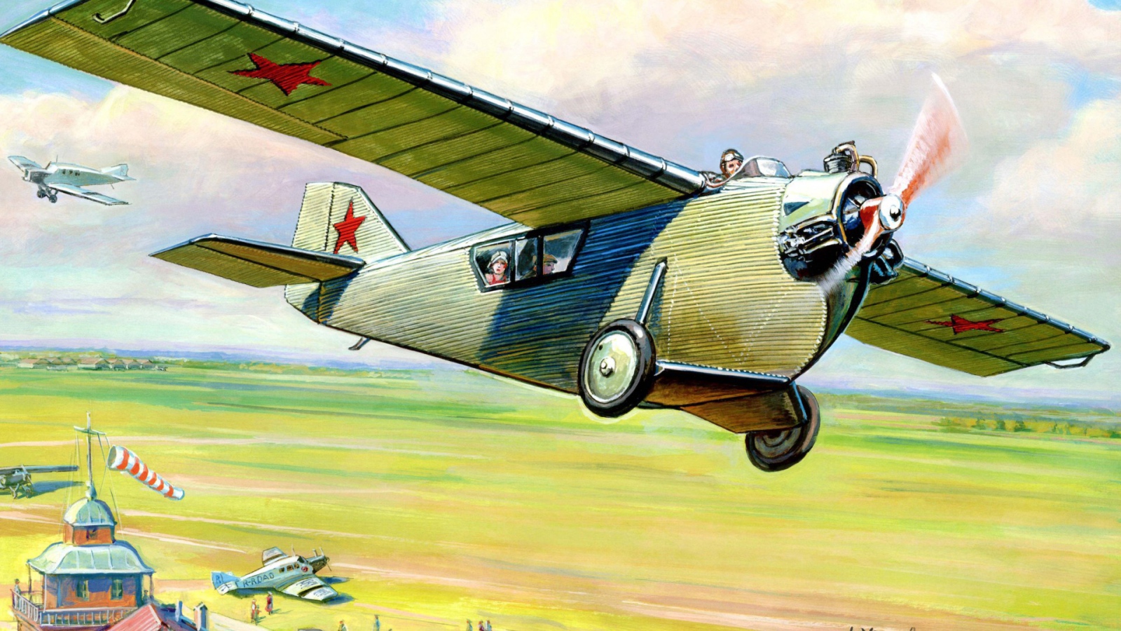 Первый пассажирский самолет