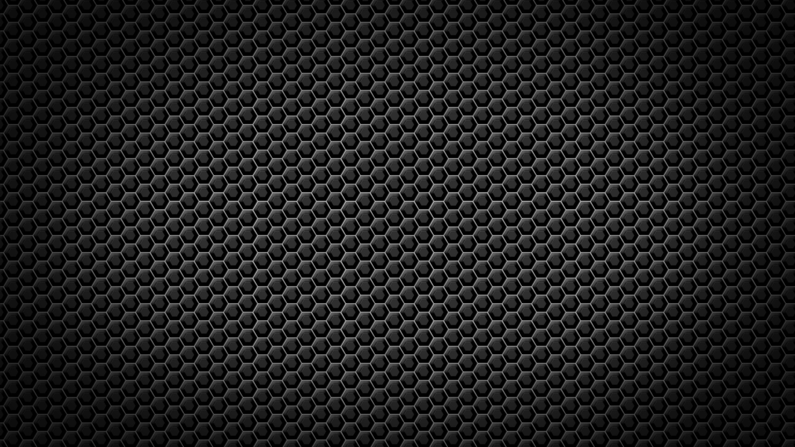 Черные обои  с шестигранной текстурой