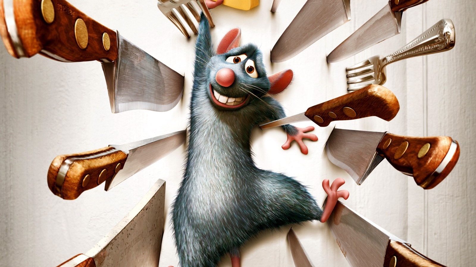 Крыса с сыром