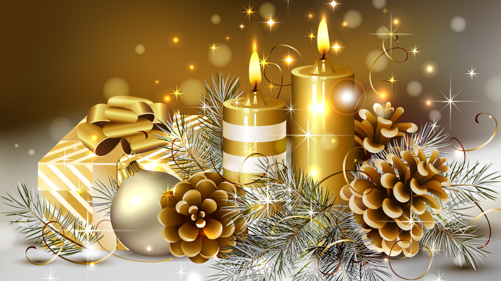 Открытка на Рождество