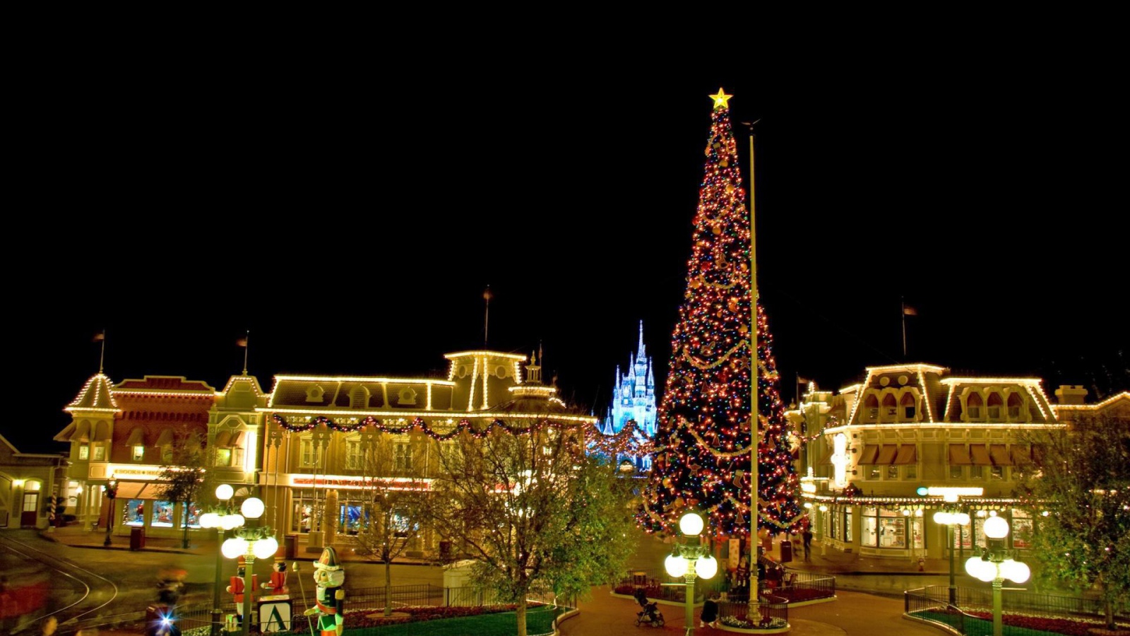 Рождество в Диснейленде