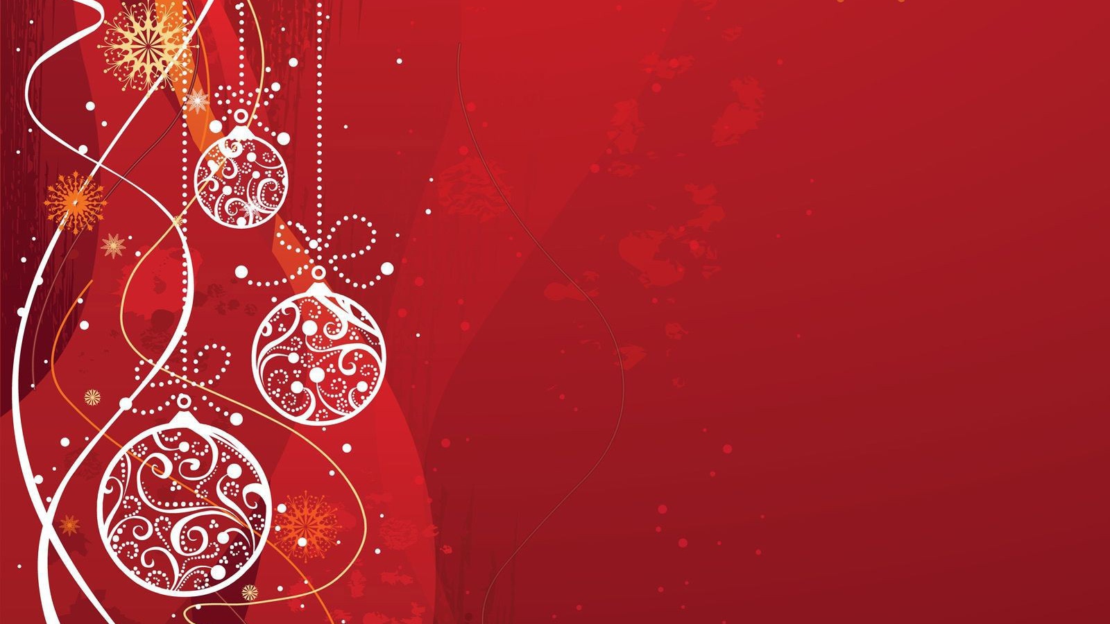 Рождественский красный фон