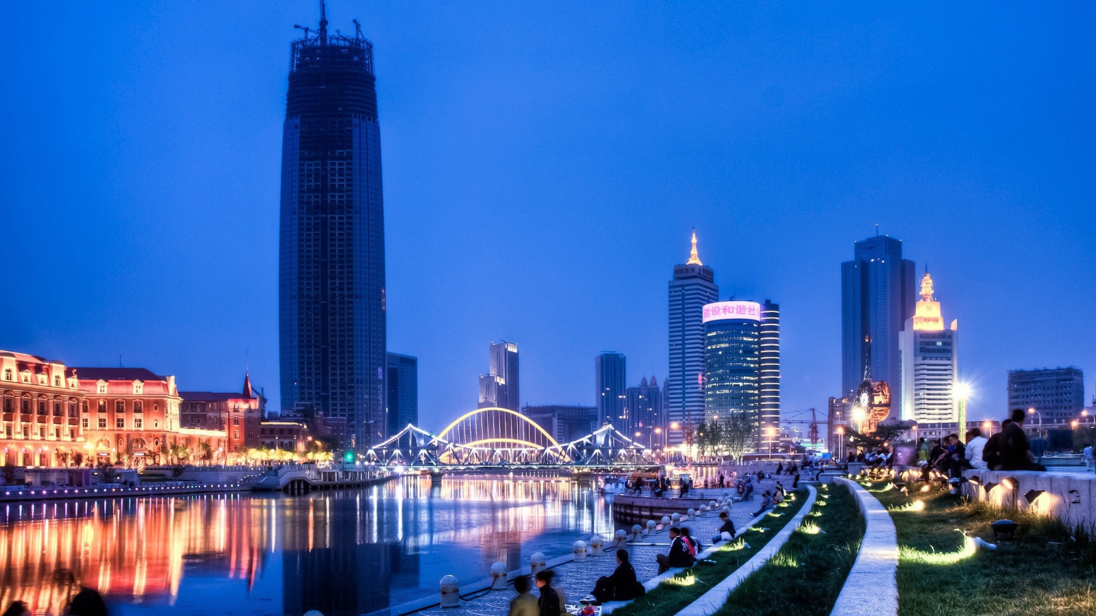 Китайский город на реке