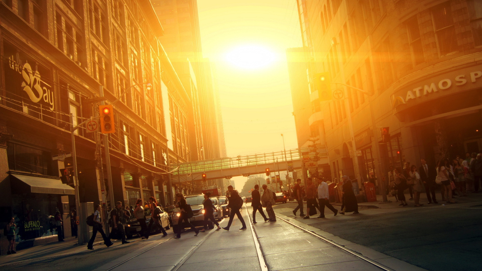 Улица города Торонто