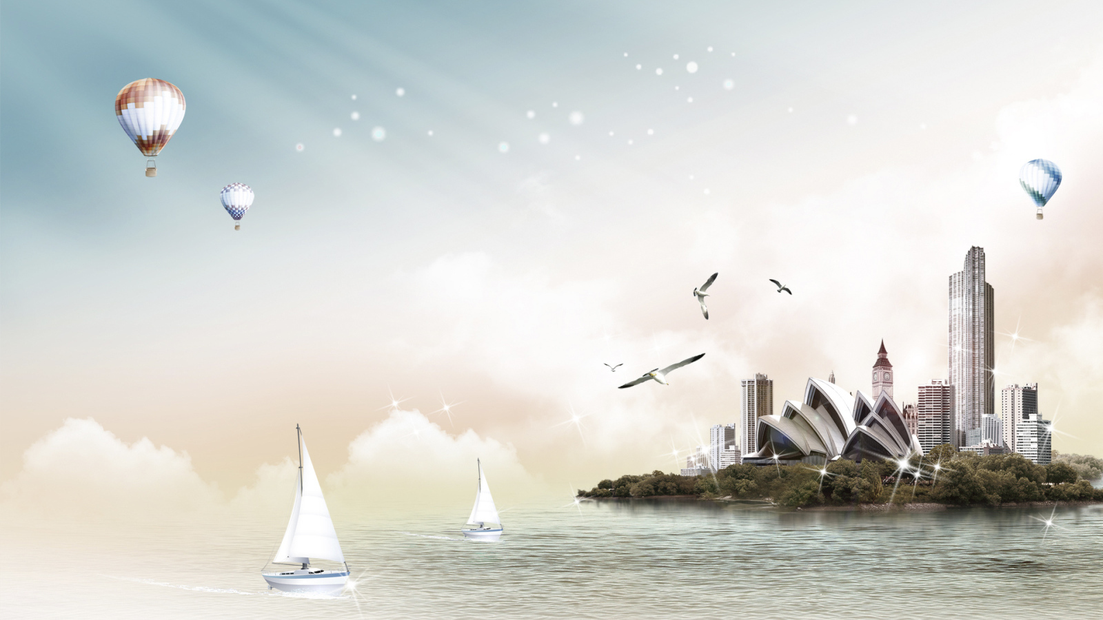 Город на острове