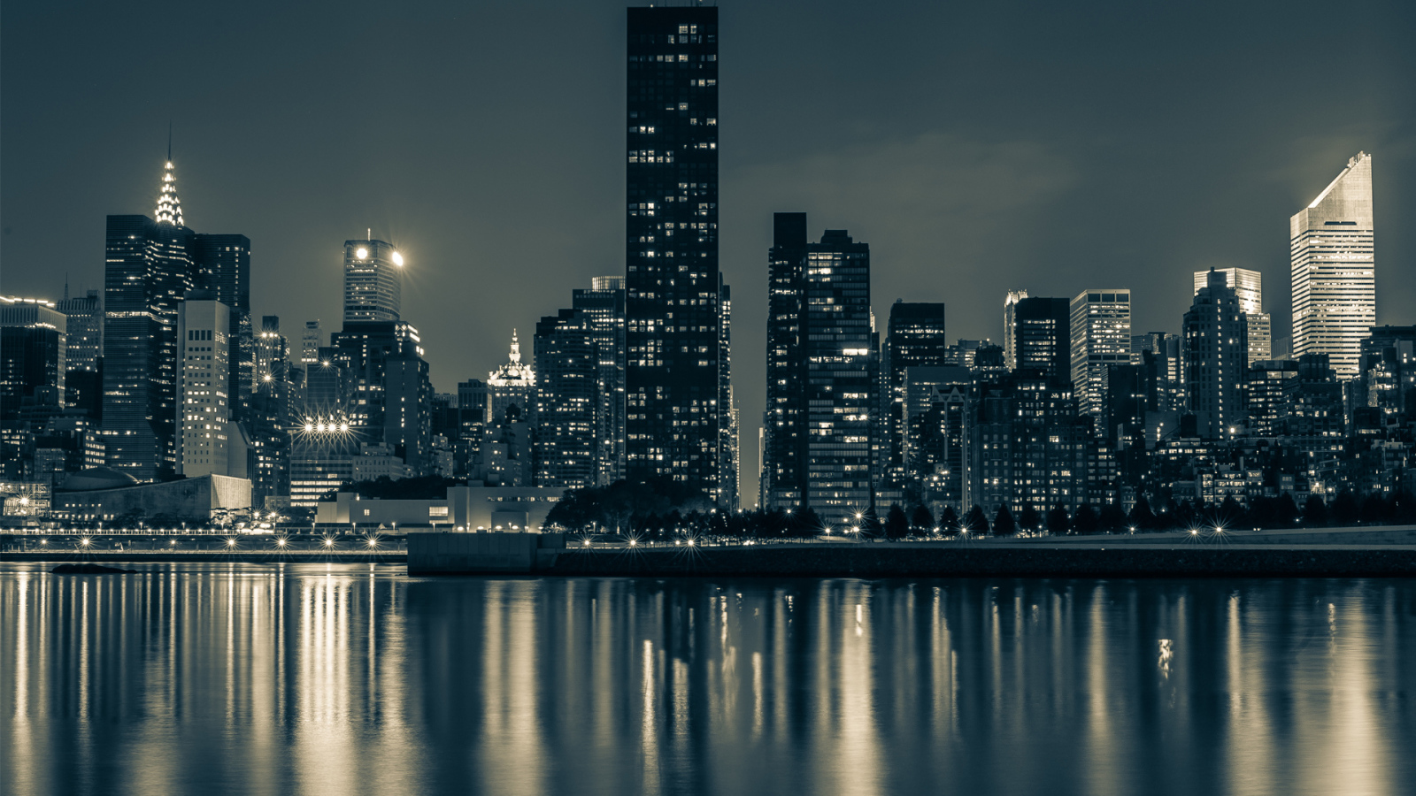 Небоскребы на манхеттен