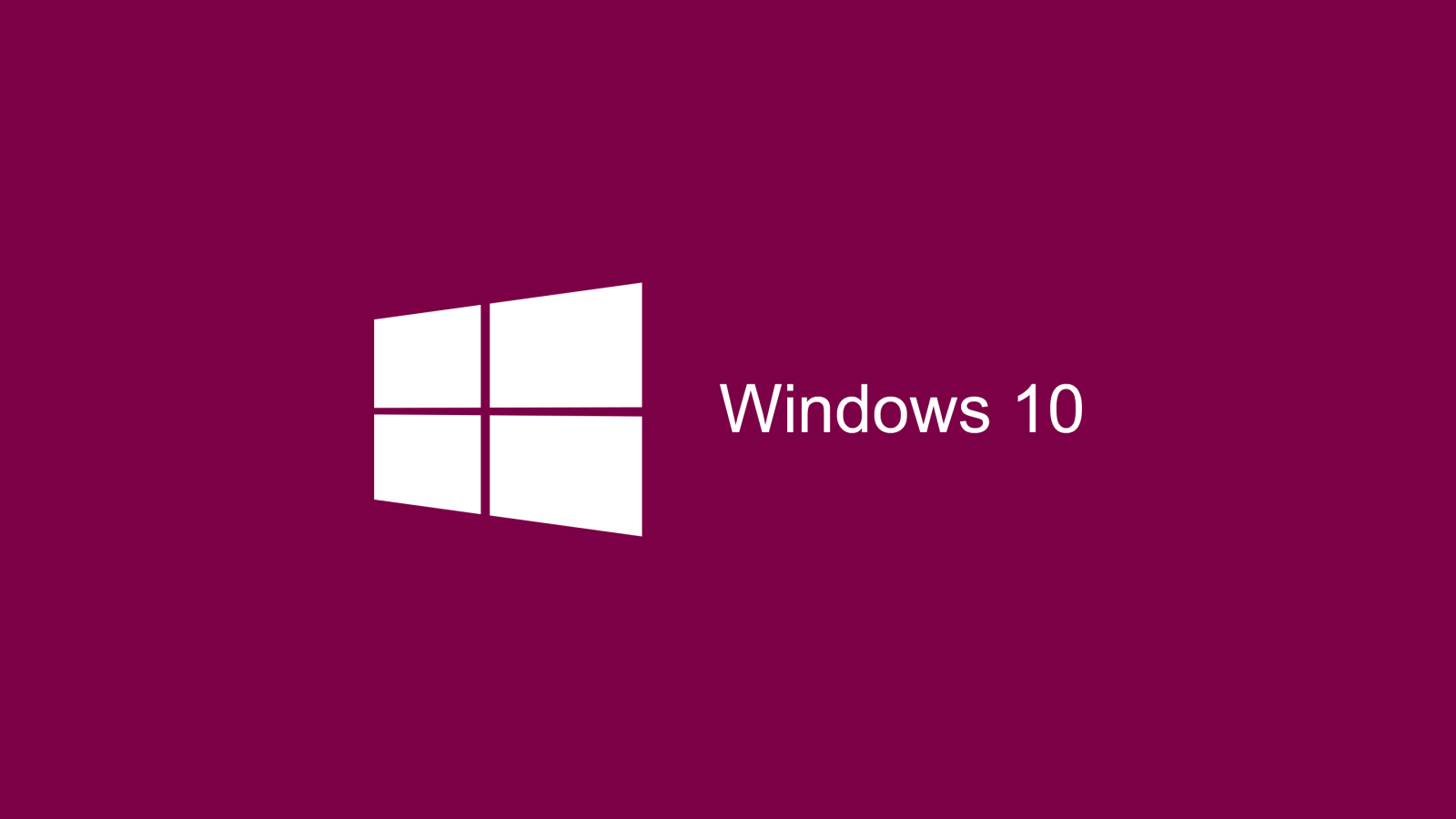 Сиреневый символ Windows 10