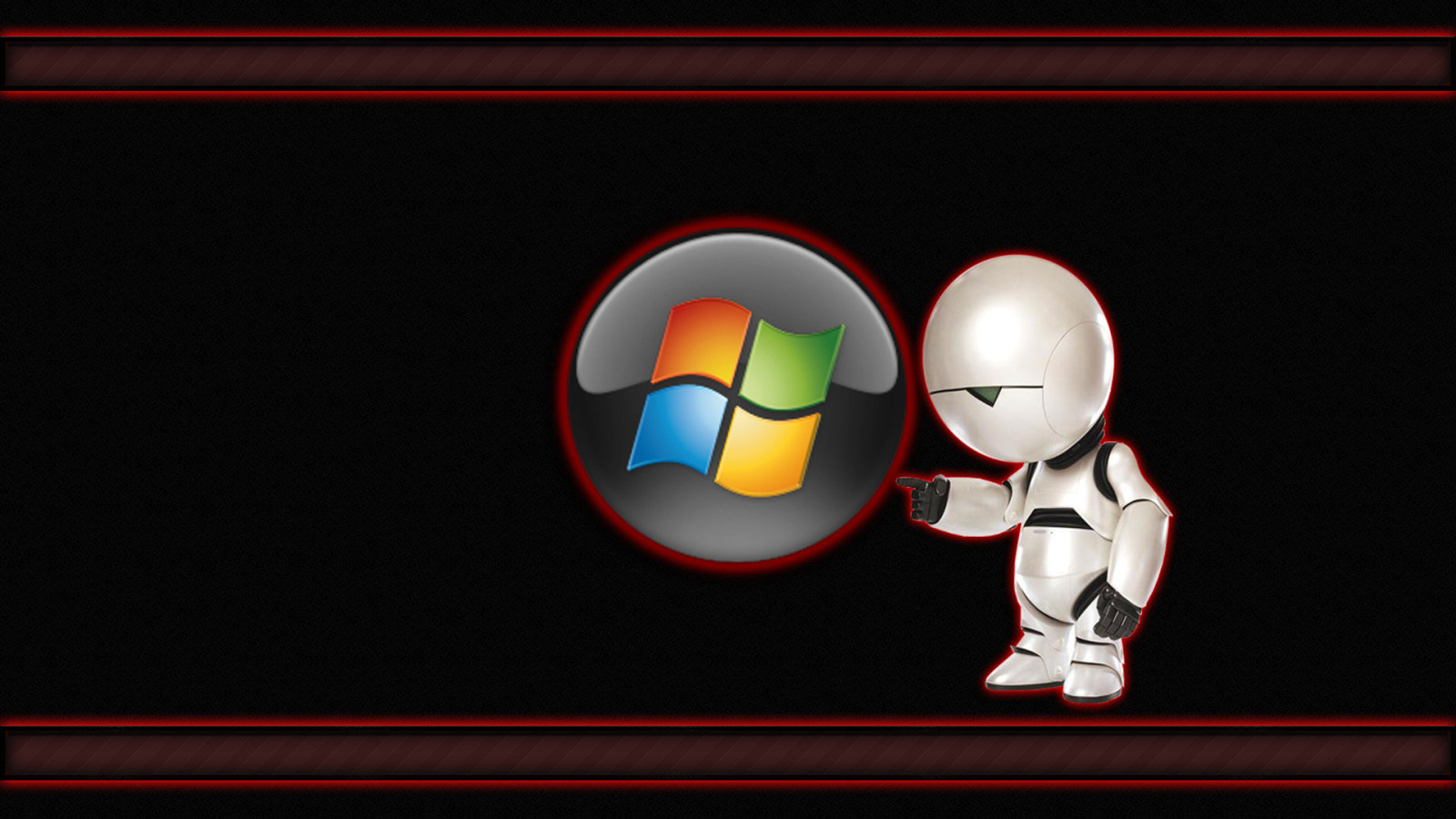 Робот с Windows 7