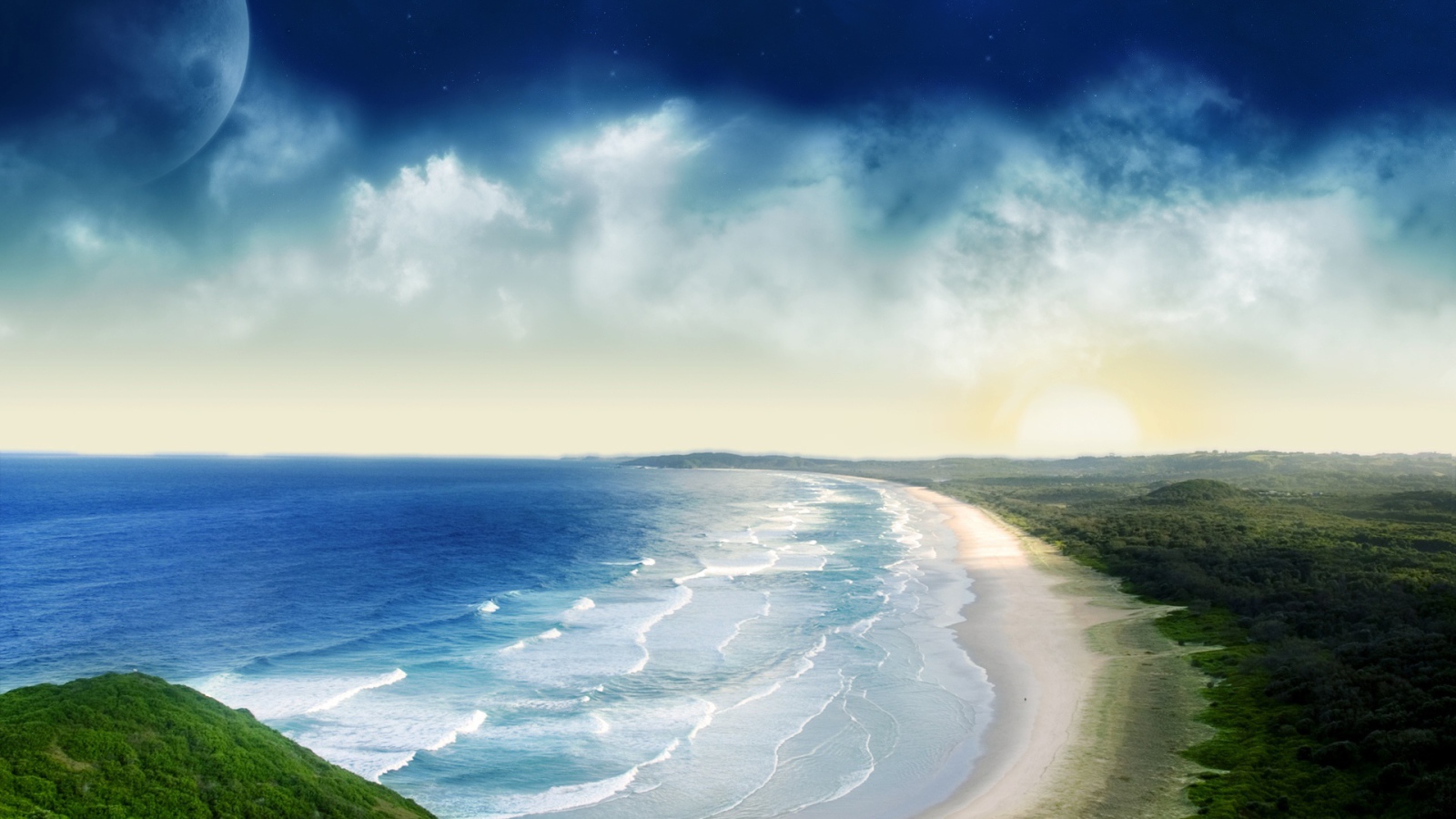 Закат солнца