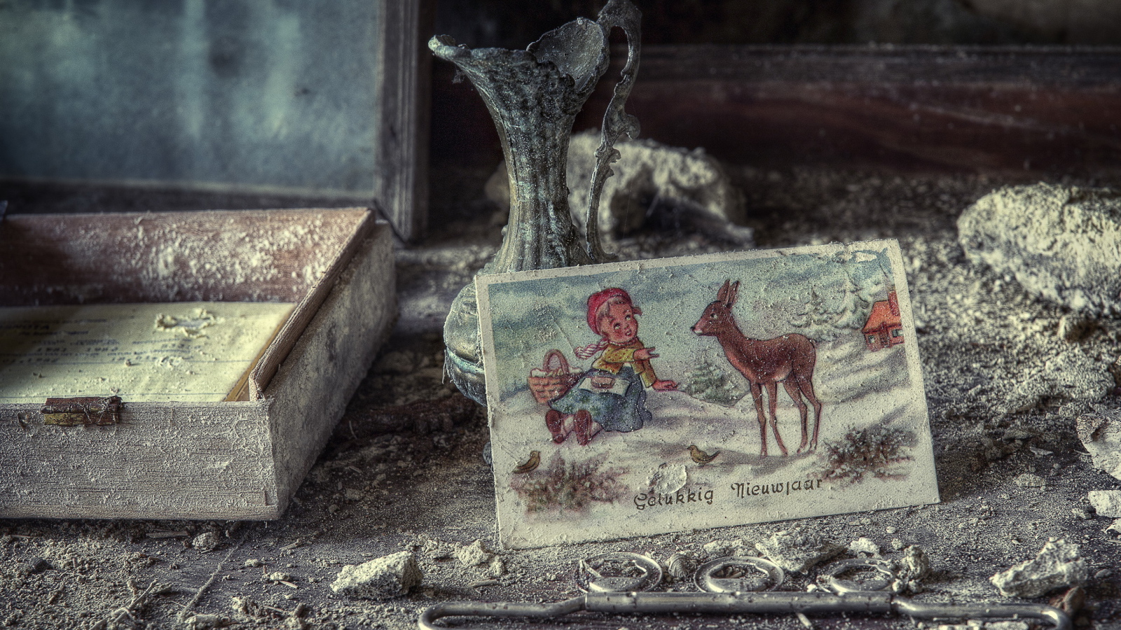 Старая поздравительная открытка