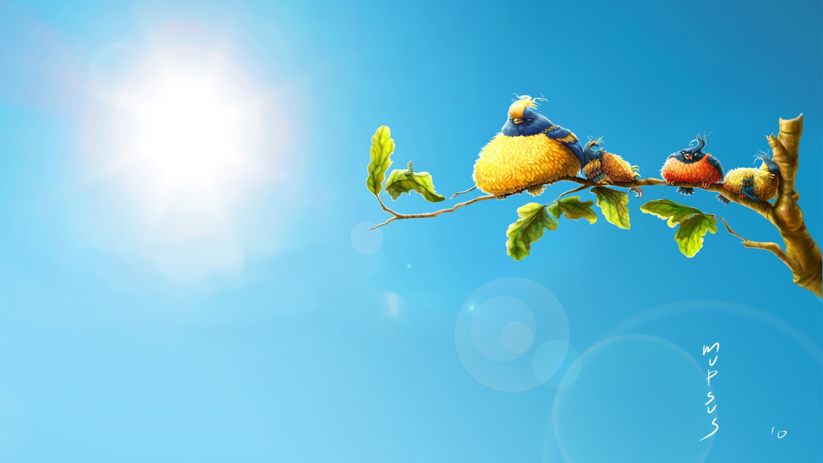 Солнечные птички