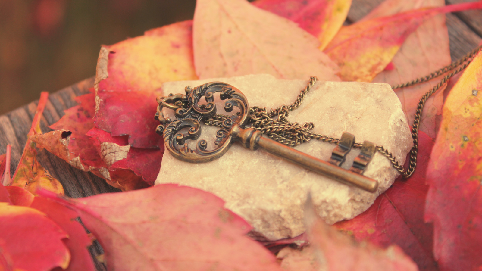 Ключ с цепочкой