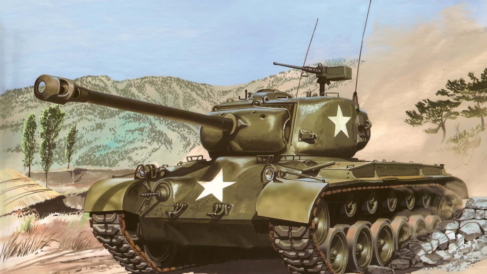 Американский средний танк М-26