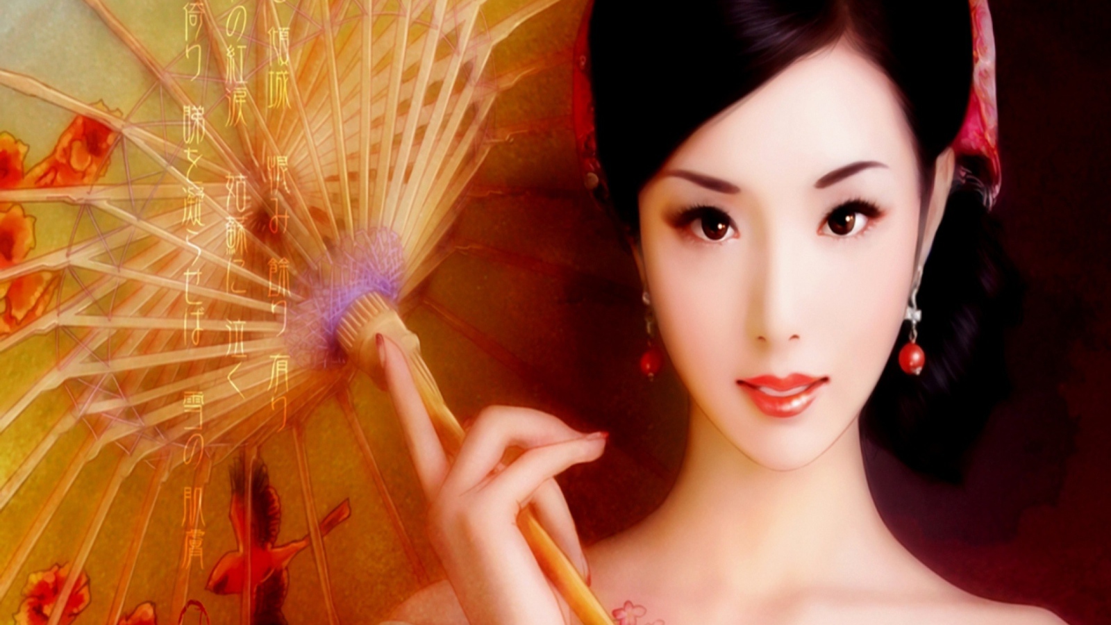 Портрет Японской девушки