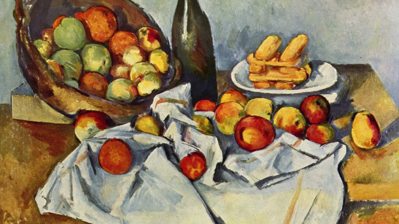 Картина Сезанна - Еда