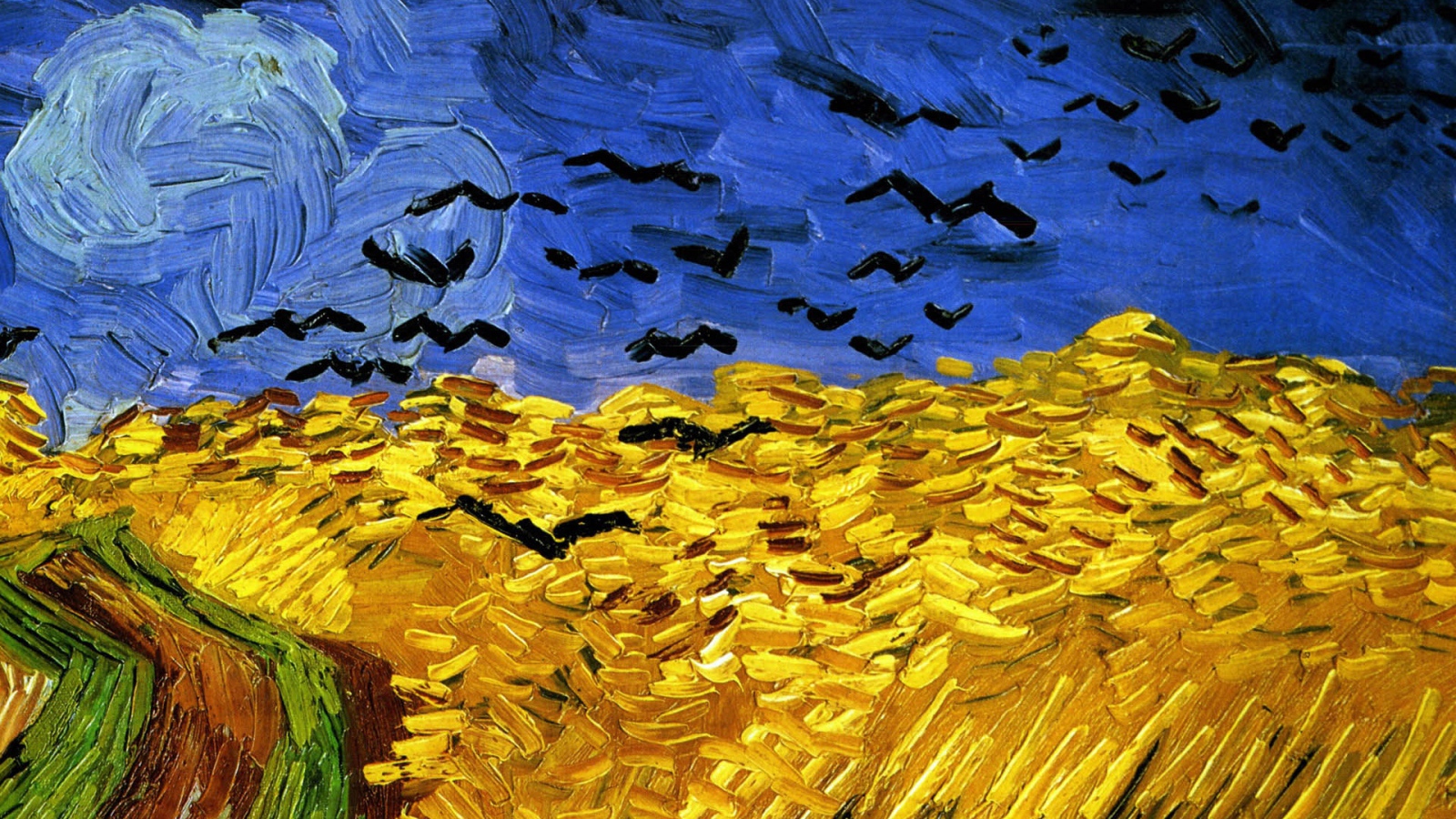 Painting of Vincent Van Gogh - Field