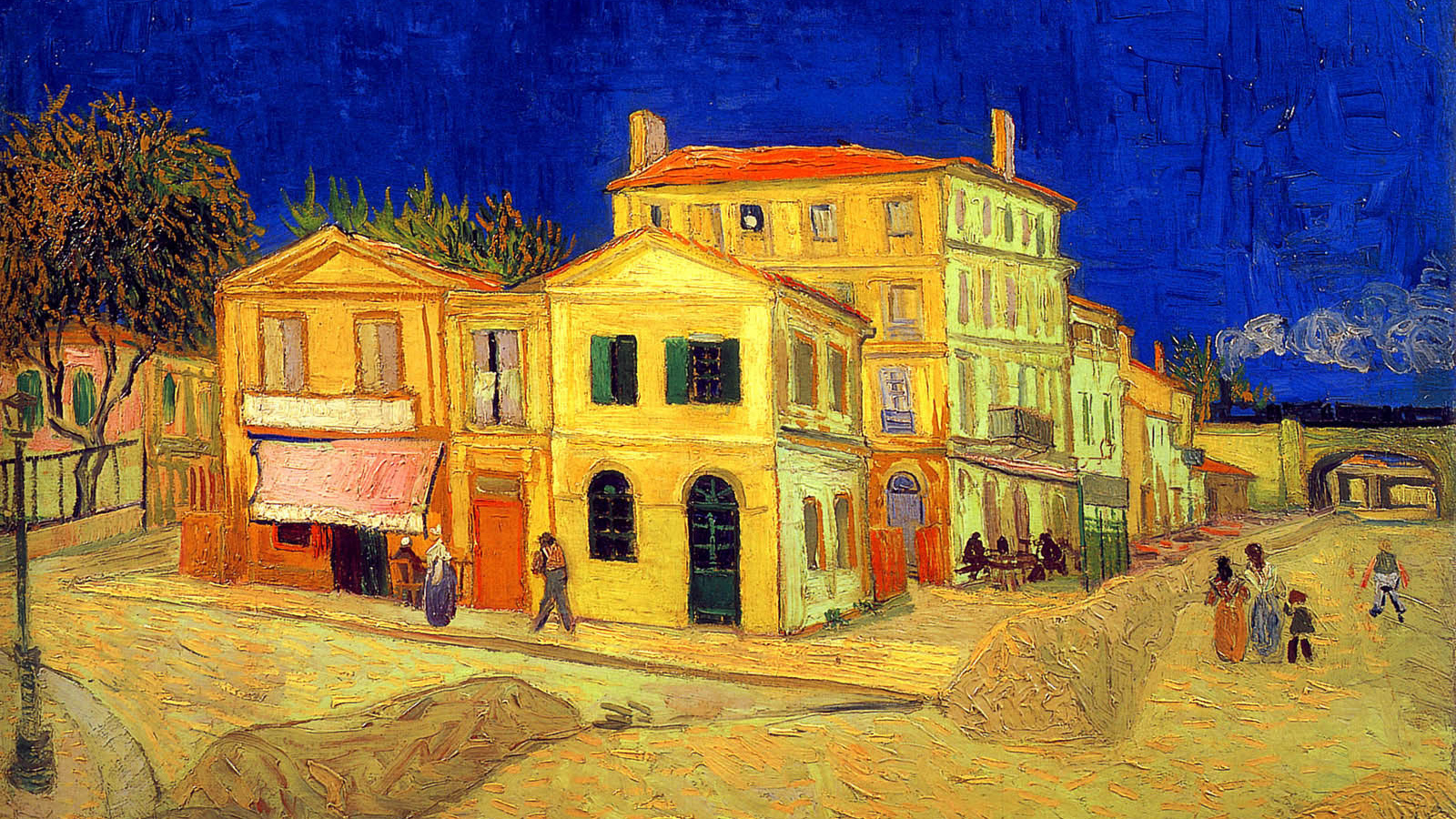 Картина Винсента Ван Гога - Желтый дом