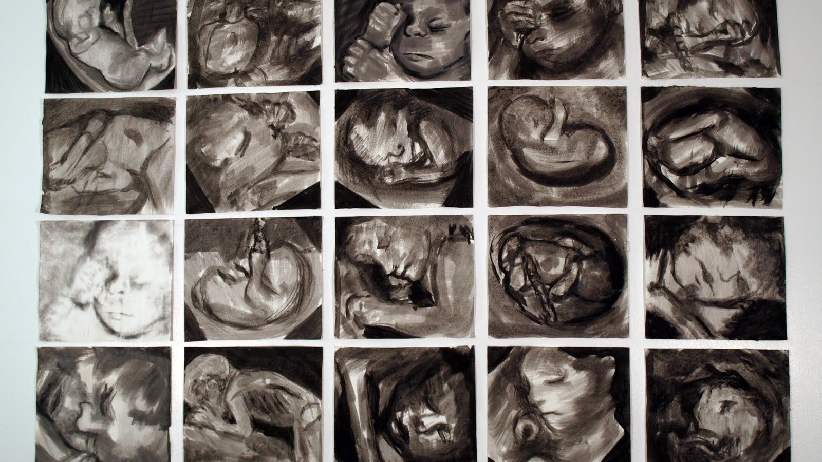 Картина Марлен Дюма - Плод