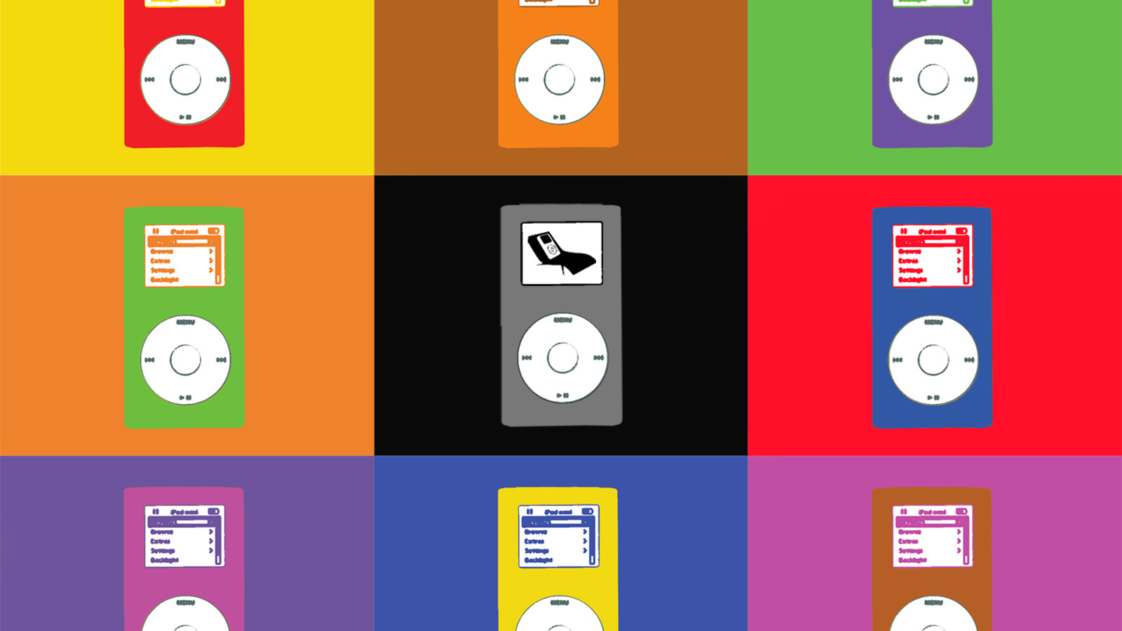 Картина Энди Уорхола Ipod