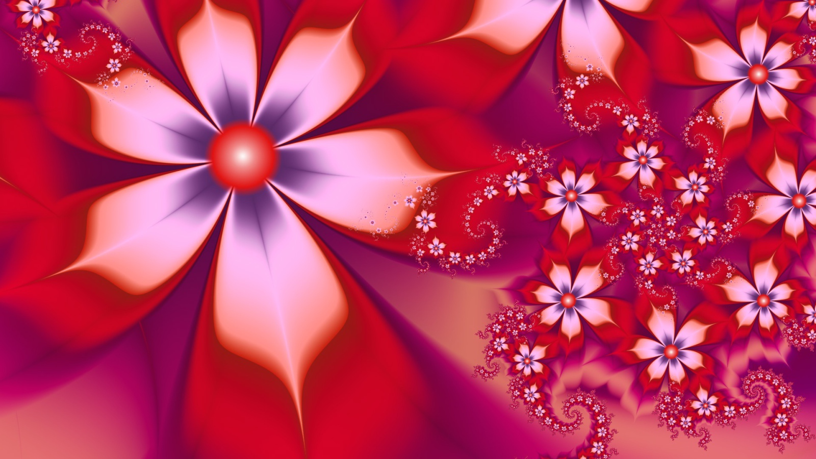 Узоры из цветов