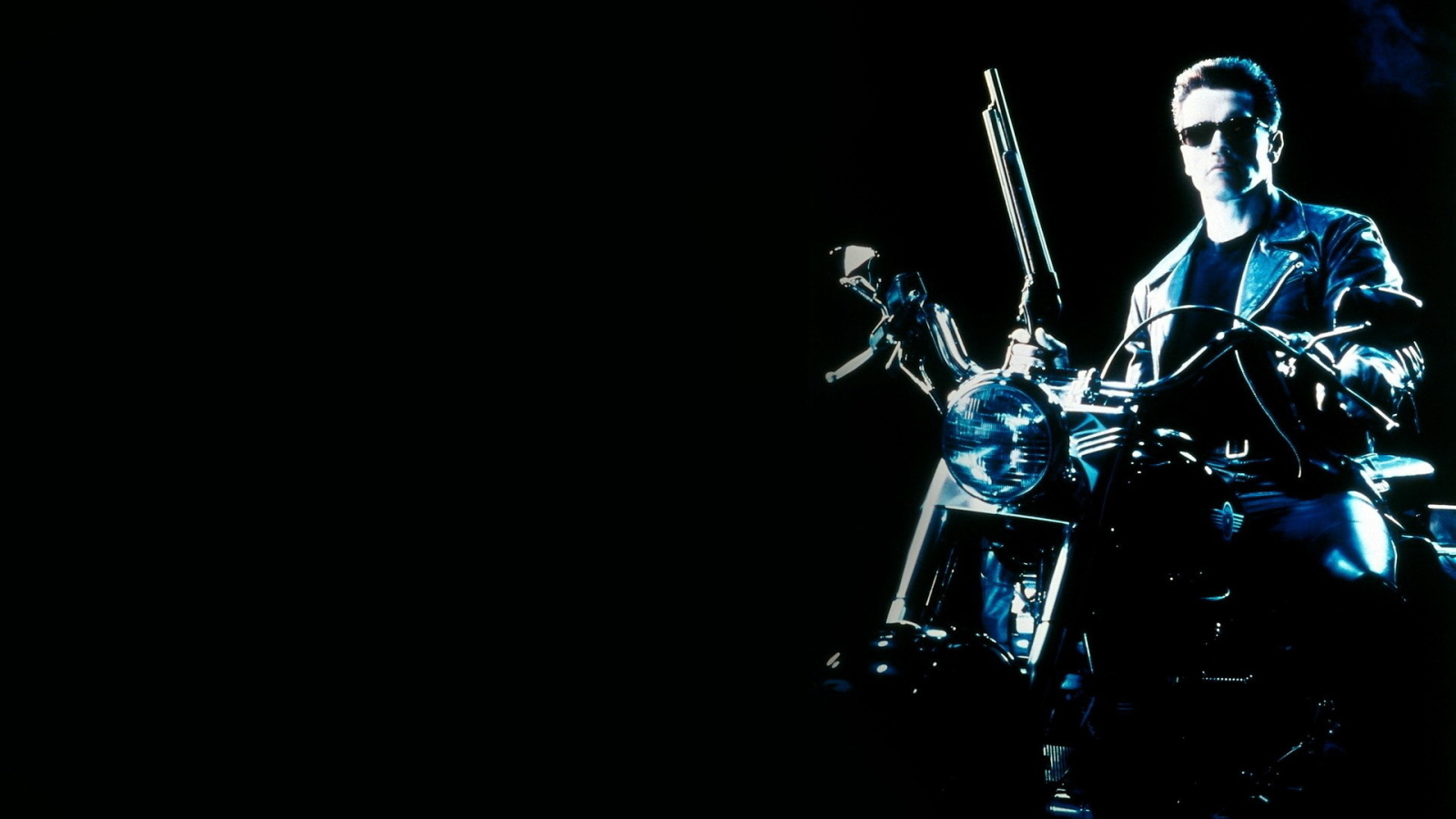 Терминатор на мотоцикле