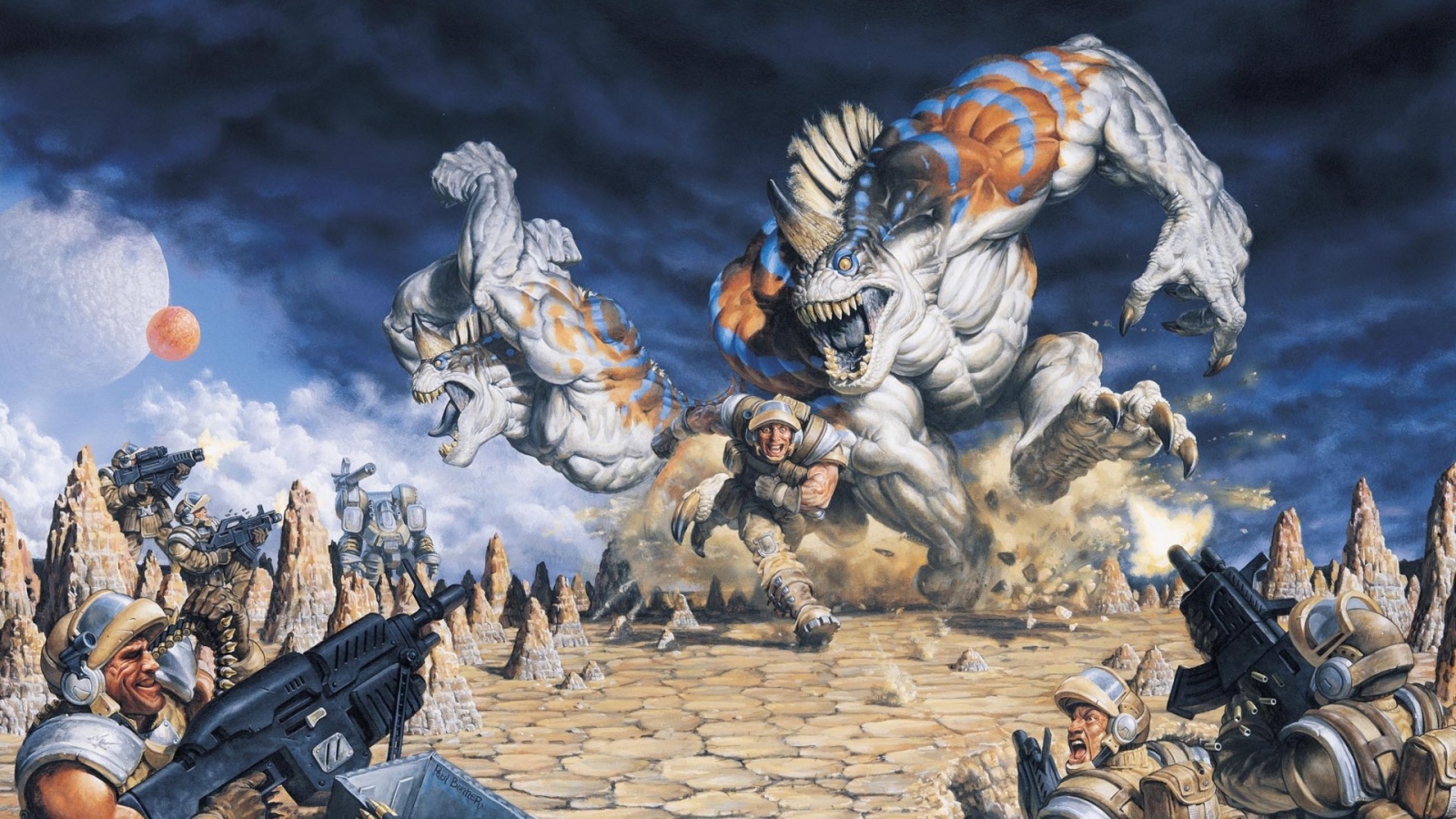 Битва с монстрами