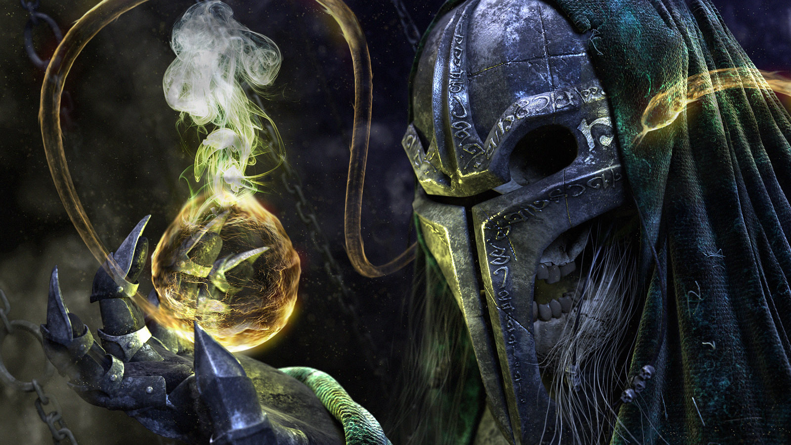 Скелет в железной маске